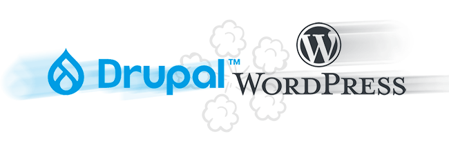 Featured image for Drupal vs Wordpress
